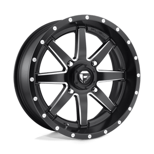 Fuel Offroad D538 MAVERICK Matte Black Milled 18x7 +13 4x137mm 110.1mm - Wheelwiz