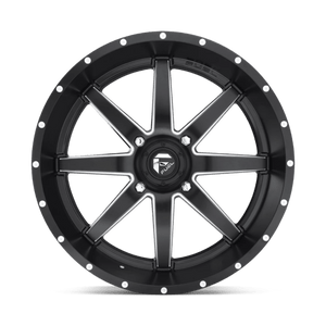 Fuel Offroad D538 MAVERICK Matte Black Milled 15x7 +13 4x137mm 110.1mm - Wheelwiz