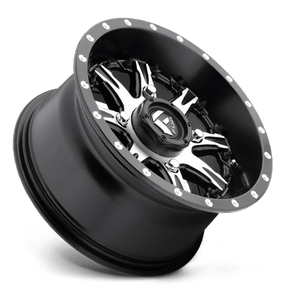 Fuel Offroad D541 NUTZ UTV Matte Black Machined 14x7 +13 4x110mm 79.4mm - Wheelwiz