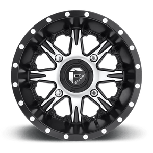 Fuel Offroad D541 NUTZ UTV Matte Black Machined 14x7 +13 4x110mm 79.4mm - Wheelwiz