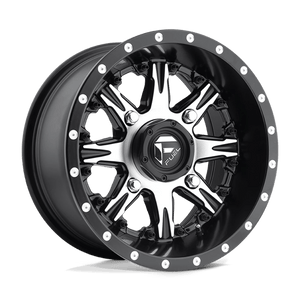 Fuel Offroad D541 NUTZ UTV Matte Black Machined 14x7 +13 4x110mm 79.4mm - Wheelwiz