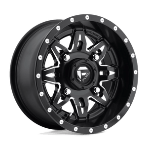 Fuel Offroad D567 LETHAL Matte Black Milled 15x7 +13 4x137mm 110.1mm - Wheelwiz