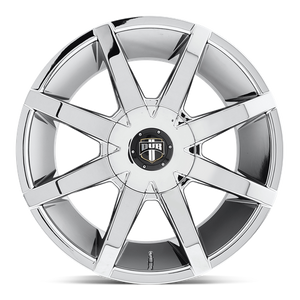 DUB S201 PUSH Chrome Plated 22x9.5 +25 6x135|6x139.7mm 87.1mm