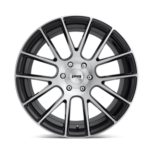 DUB S206 LUXE Gloss Black Brushed 22x9.5 +30 6x139.7mm 78.1mm