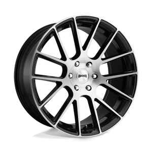 DUB S206 LUXE Gloss Black Brushed 22x9.5 +30 6x139.7mm 78.1mm