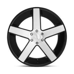 DUB S217 BALLER Gloss Black Brushed 24x10 +30 6x135mm 87.1mm