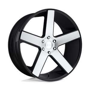 DUB S217 BALLER Gloss Black Brushed 24x10 +30 6x135mm 87.1mm