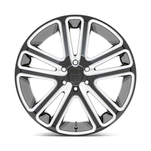 DUB S255 FLEX Gloss Black Milled 22x9.5 +25 6x139.7mm 106.1mm