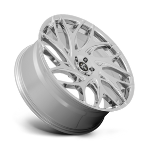 DUB S258 G.O.A.T. Chrome 20x9 +35 5x114.3mm 72.6mm - Wheelwiz