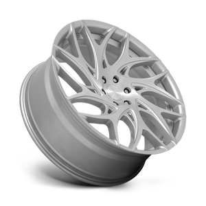 DUB S261 G.O.A.T. Silver Brushed Face 22x9 +35 5x114.3mm 72.6mm