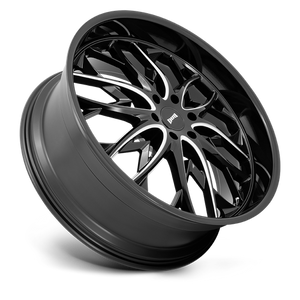 DUB S263 OG Gloss Black Milled 26x10 +25 6x139.7mm 106.1mm