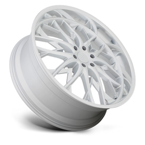DUB S264 OG Silver W/ Diamond Cut Lip 22x9.5 +25 6x139.7mm 106.1mm