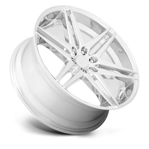 DUB S265 DIRTY DOG Chrome 24x10 +25 6x139.7mm 106.1mm