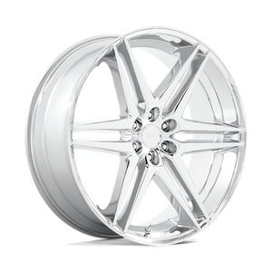 DUB S265 DIRTY DOG Chrome 26x10 +25 6x139.7mm 106.1mm