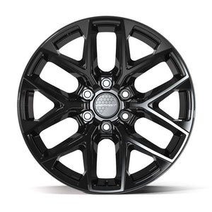 Defiant DF17A Gloss Black 20x9 +18 6x139.7|N/Amm 78.1mm - Wheelwiz