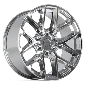 Defiant DF17C Chrome 20x9 +18 6x135|N/Amm 87.1mm - Wheelwiz
