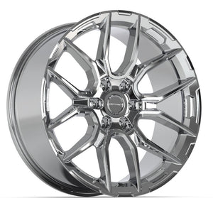 Defiant DF18C Chrome 22x9 +18 6x135|N/Amm 87.1mm - Wheelwiz