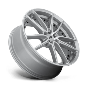 Niche M221 DFS Gloss Silver Machined 22x9 +38 5x112mm 66.6mm - WheelWiz