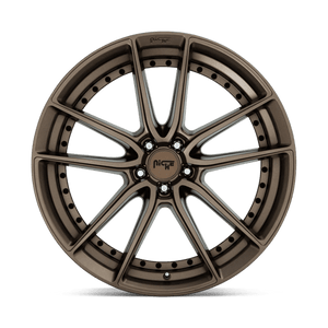 Niche M222 DFS Matte Bronze 22x9 +38 5x112mm 66.6mm - Wheelwiz