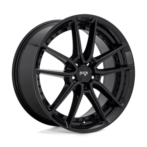 Niche M223 DFS Gloss Black 19x8.5 +42 5x112mm 66.6mm - WheelWiz