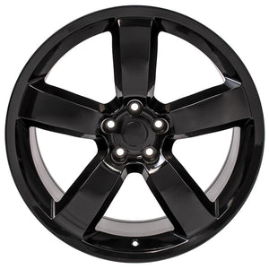 OE Wheels Replica DG04 Gloss Black 20x9.0 +20 5x115mm 71.5mm - Wheelwiz