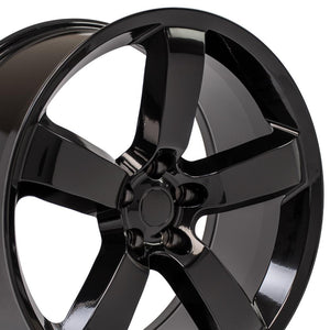 OE Wheels Replica DG04 Gloss Black 20x9.0 +20 5x115mm 71.5mm - Wheelwiz