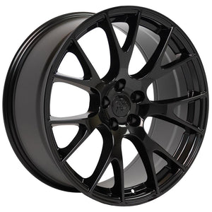 OE Wheels Replica DG15 Gloss Black 22x9.0 +18 5x115mm 71.5mm - Wheelwiz