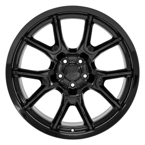 OE Wheels Replica DG21 Gloss Black 20x10.0 +18 5x115mm 71.5mm - Wheelwiz
