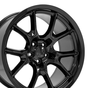 OE Wheels Replica DG21 Gloss Black 20x10.0 +18 5x115mm 71.5mm - Wheelwiz