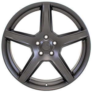 OE Wheels Replica DG22 Satin Gunmetal 22x9.5 +29 5x127mm 71.5mm