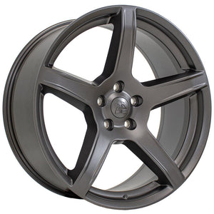 OE Wheels Replica DG22 Satin Gunmetal 22x9.5 +29 5x127mm 71.5mm