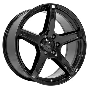 OE Wheels Replica DG22 Gloss Black 22x9.5 +9 6x139.7mm 78.1mm - Wheelwiz
