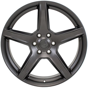 OE Wheels Replica DG22 Satin Gunmetal 22x9.5 +9 6x139.7mm 78.1mm