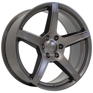 OE Wheels Replica DG22 Satin Gunmetal 22x9.5 +9 6x139.7mm 78.1mm