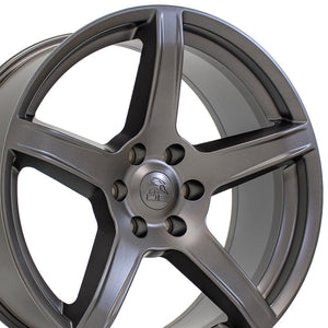 OE Wheels Replica DG22 Satin Gunmetal 22x9.5 +9 6x139.7mm 78.1mm