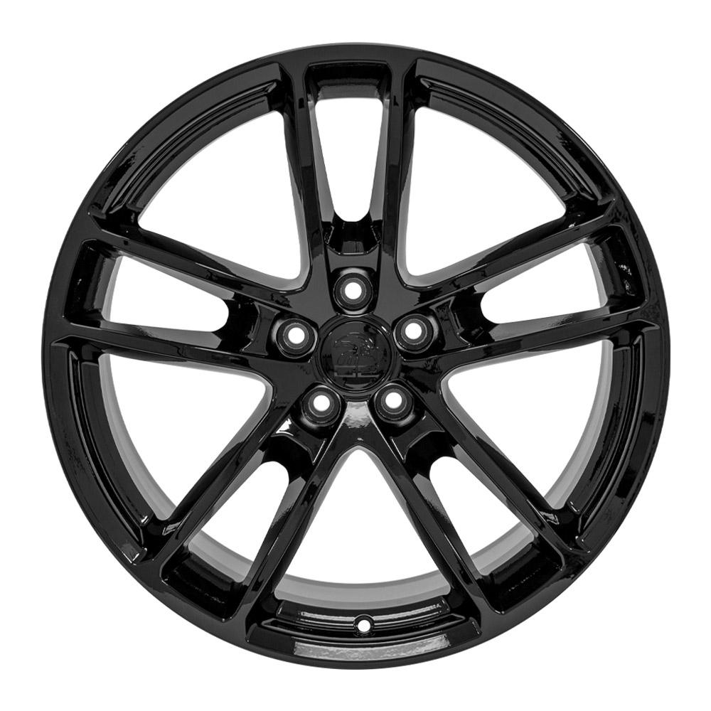 OE Wheels Replica DG23 Gloss Black 20x9.0 +18 5x115mm 71.5mm
