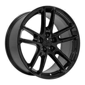 OE Wheels Replica DG23 Gloss Black 20x9.0 +18 5x115mm 71.5mm - Wheelwiz