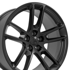 OE Wheels Replica DG23 Satin Black 20x9.0 +18 5x115mm 71.5mm