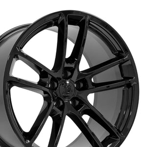 OE Wheels Replica DG23 Gloss Black 20x10.0 +18 5x115mm 71.5mm