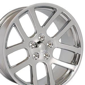 OE Wheels Replica DG51 Chrome 22x10.0 +25.4 5x139.7mm 78.3mm