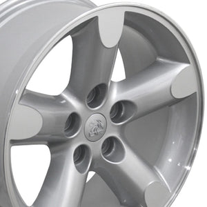 OE Wheels Replica DG56 Silver Machined 20x9.0 +19 5x139.7mm 78.1mm
