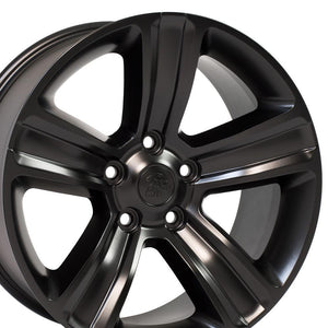 OE Wheels Replica DG65 Satin Black 20x9.0 +19 5x139.7mm 77.8mm
