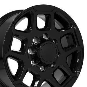 OE Wheels DG78 Gloss Black 18x8 +57.15 8x165.1|N/Amm 121.3mm - Wheelwiz