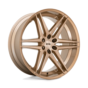 DUB S266 DIRTY DOG Platinum Bronze 24x10 +25 6x139.7mm 106.1mm - Wheelwiz