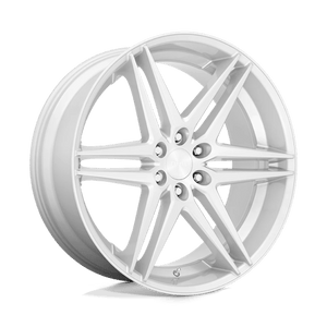 DUB S270 DIRTY DOG Silver W/ Brushed Face 24x10 +30 6x135mm 87.1mm - Wheelwiz