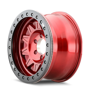 Dirty Life ROADKILL RACE Gloss crimson candy red 17x9 -14 6x139.7mm 106mm - Wheelwiz