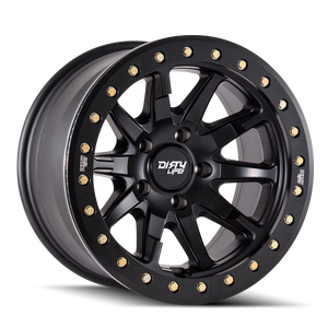Dirty Life DT-2 Satin black 17x9 -12 8x165.1mm 130.8mm - Wheelwiz