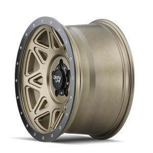 Dirty Life THEORY Matte gold 17x9 -12 8x165.1mm 130.8mm - Wheelwiz
