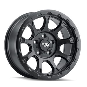 Dirty Life DRIFTER Satin black 17x8.5 -6 5x127mm 78.1mm - Wheelwiz