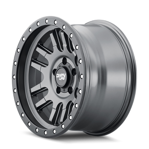 Dirty Life CANYON PRO Satin graphite 17x9 -12 5x127mm 71.5mm - Wheelwiz